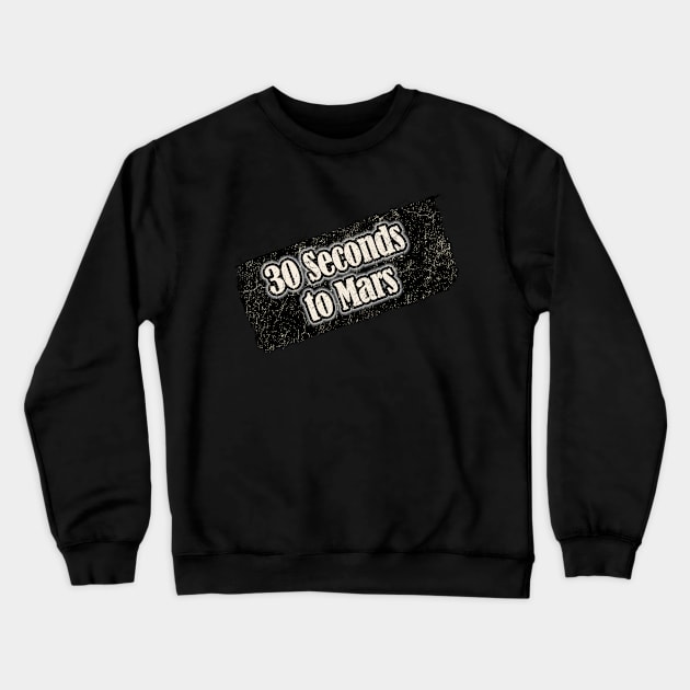 NYINDIRPROJEK - 30 Seconds to Mars Crewneck Sweatshirt by NYINDIRPROJEK